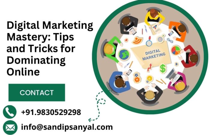 Digital Marketing Mastery Tips and Tricks for Dominating Online.sandipsanyal.com Digital Marketing Mastery: Tips and Tricks for Dominating Online.sandipsanyal.com